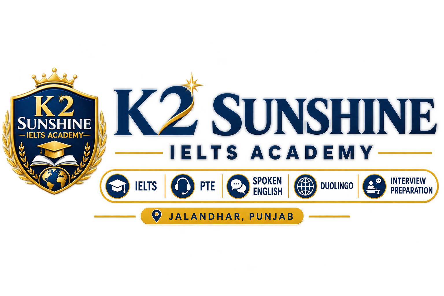 K2 Sunshine IELTS Academy logo